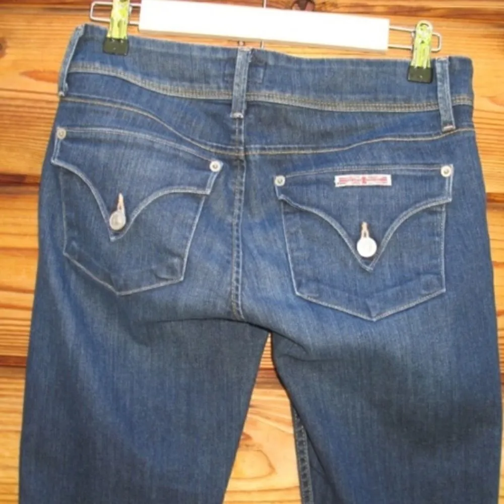 Hudson Flap Pocket Low Rise Skinny Jeans - Image 8