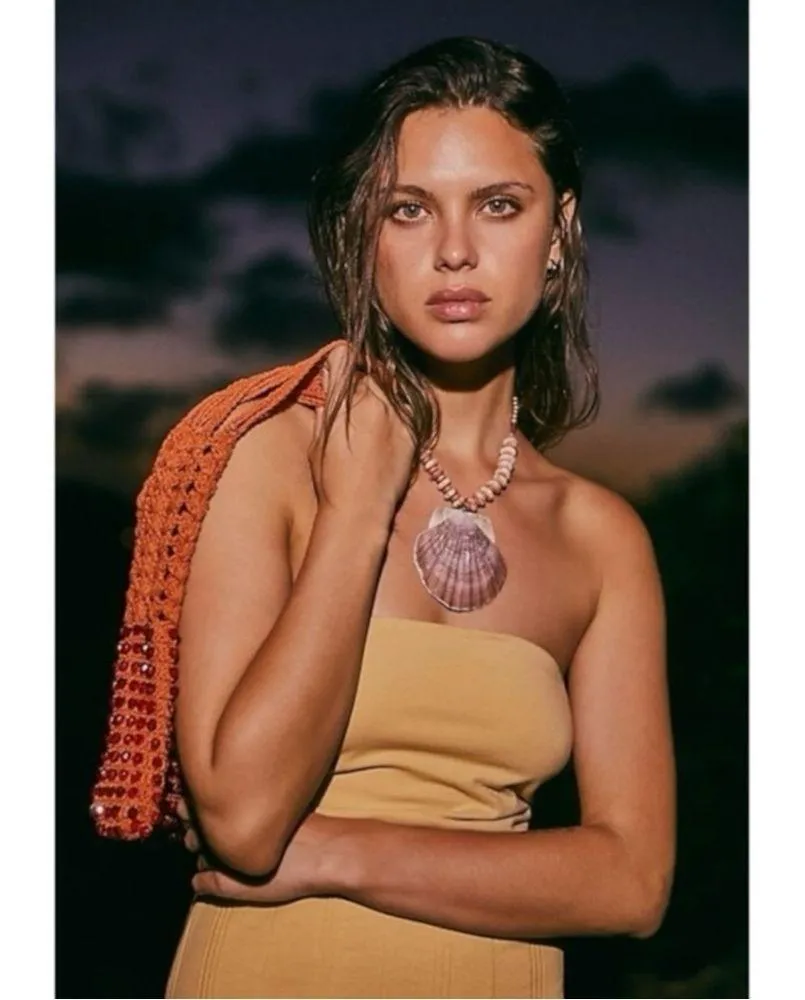 Free People Love Letter To The Sea Necklace NWT Bohemian Beach Adjustable Shell - Image 11