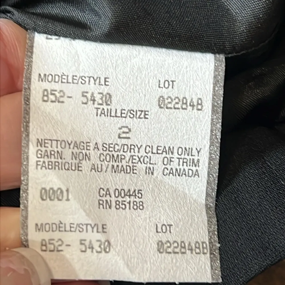 LOUBEN Zippers Jacket Blazer Black Size 2 - Image 8