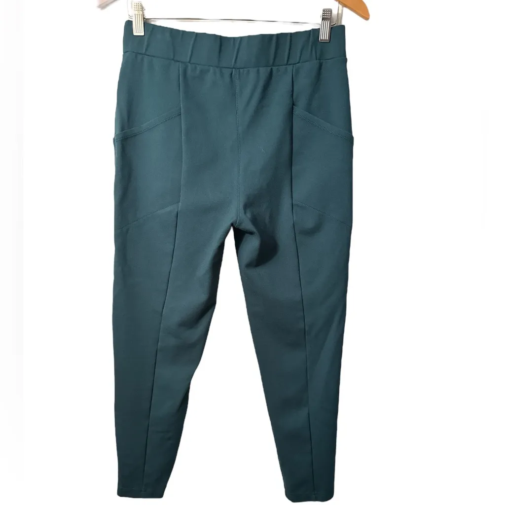 Betabrand Journey Pants in Dark Teal - Image 4