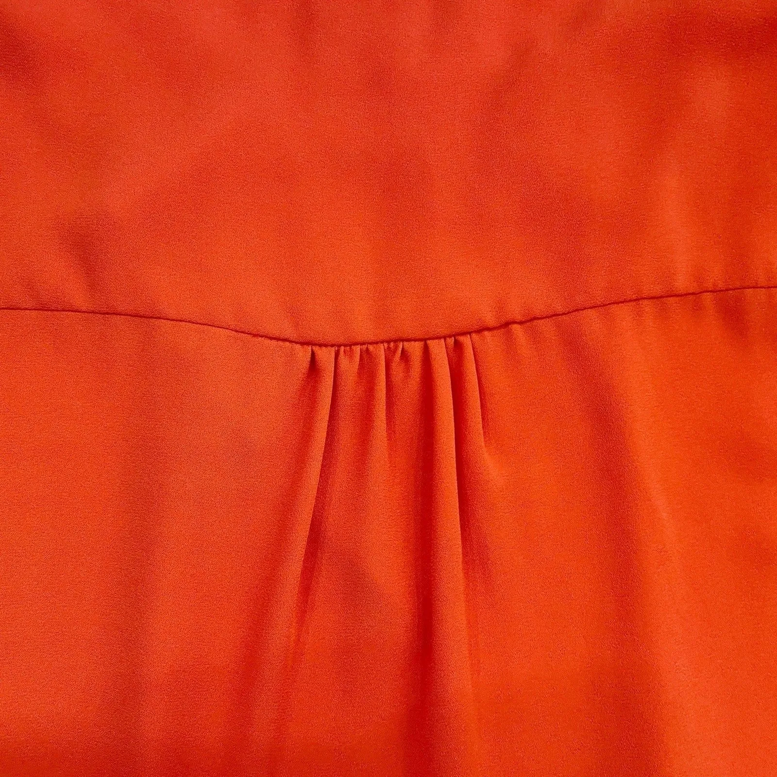 Pleione Orange Sleeveless Dressy Cut-Out Accent Tank‎ Top - M EUC - Image 8