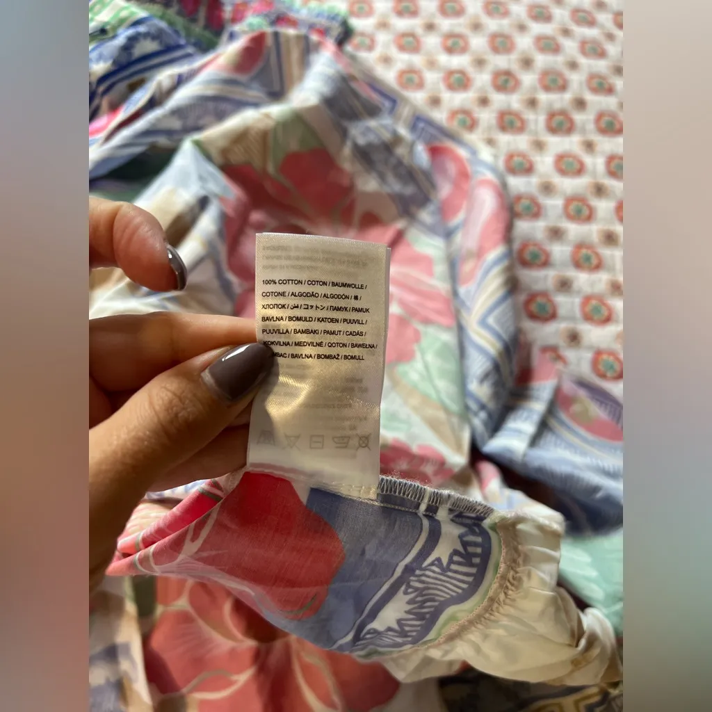 NWOT Farm Rio Beach Flowers Maxi Dress Size XL Retails $200 - Image 8