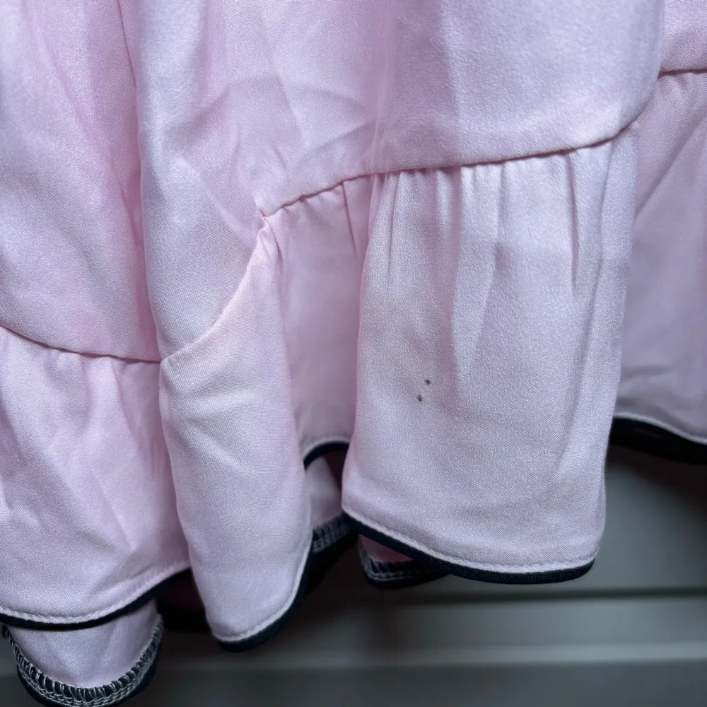 Victoria's Secret Pink Pajama Romper with Classic Collar - Image 3