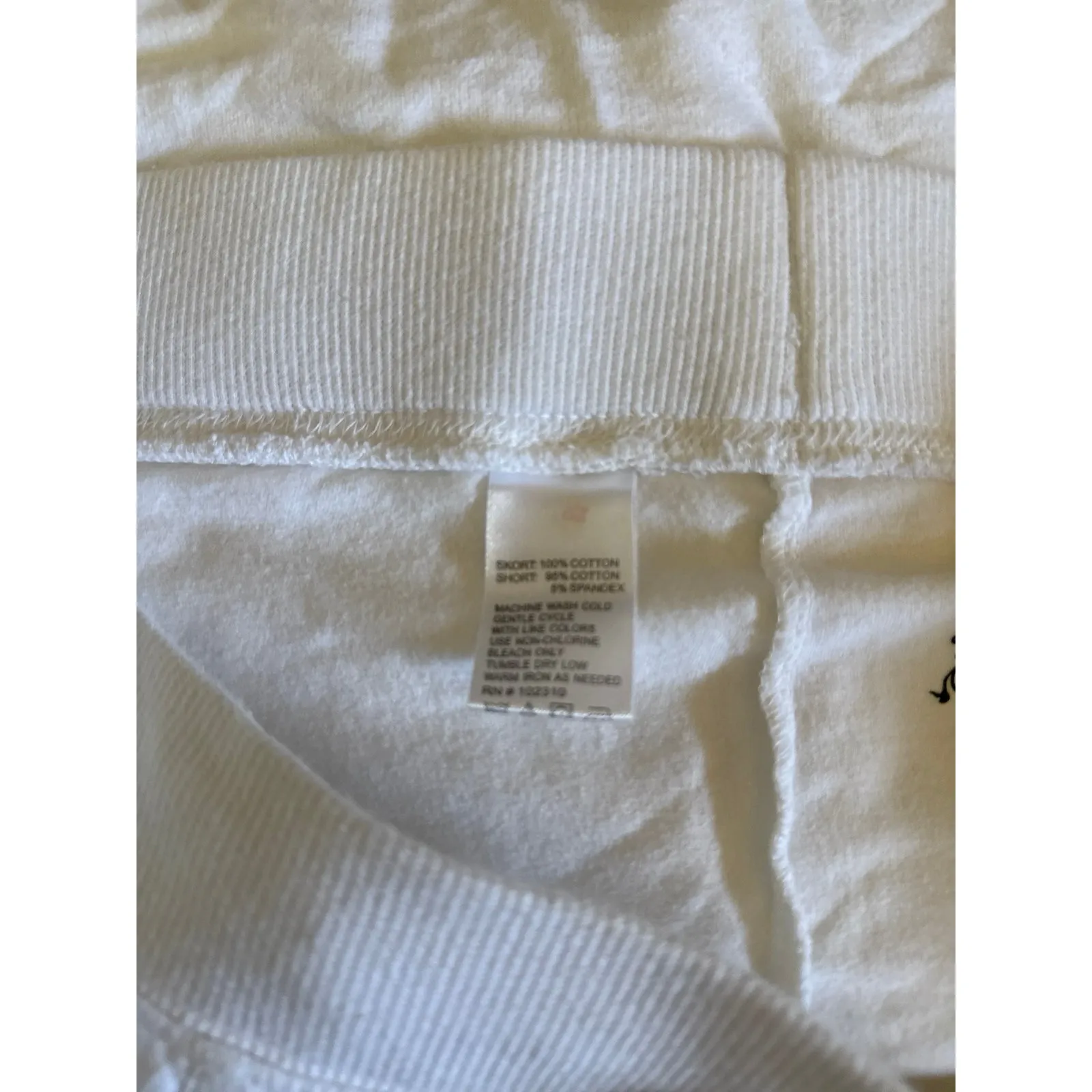 New York‎ Laundry Women's White Cotton Skort Size XL - Image 7