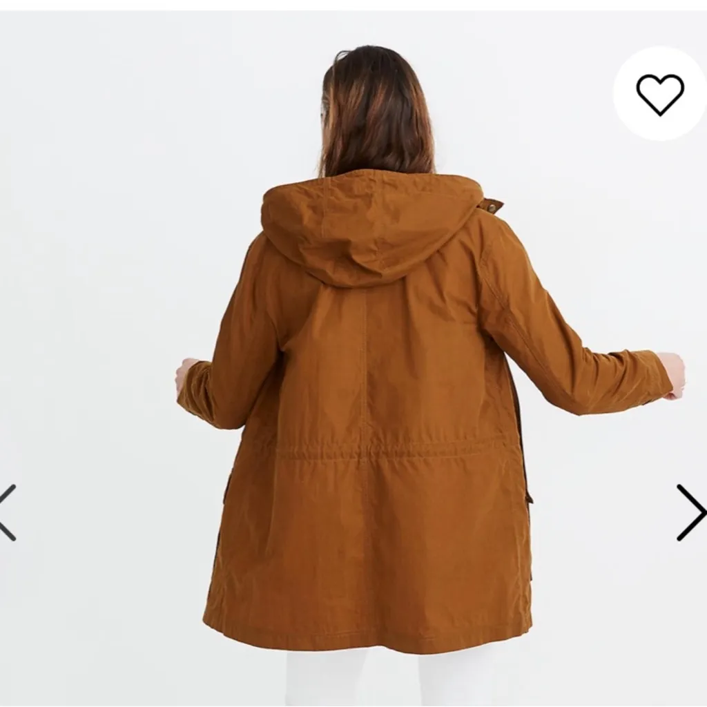 Madewell Anorak Raincoat Size XS Anorak Raincoat Water Resistant Utility - Image 13