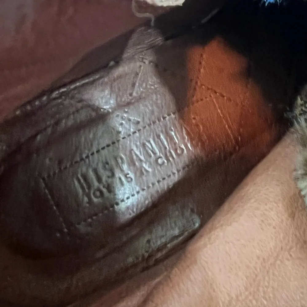 Hispanitas Janeth Cream CapToe Victorian Ankle Boots Size 6 - Image 10