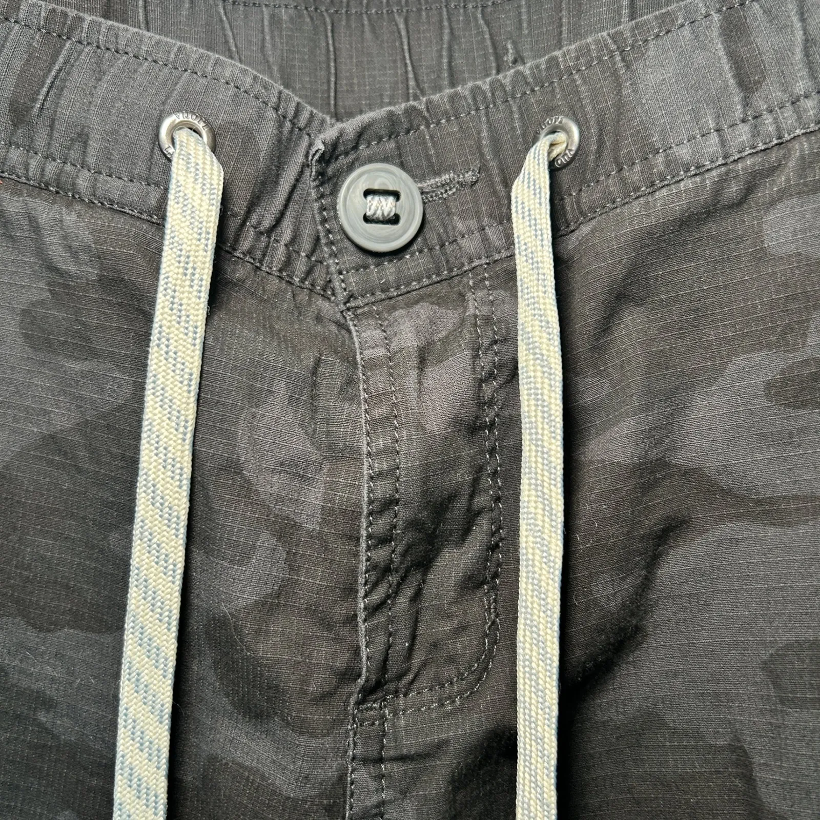 VUORI Ripstop Women's Black Camo Jogger Pants Drawstring Cargo Utility Size XS - Image 5