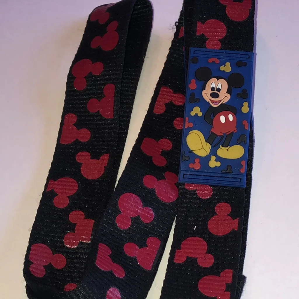 Disney Mickey Mouse  Lanyard Keychain Key Holder - Image 2