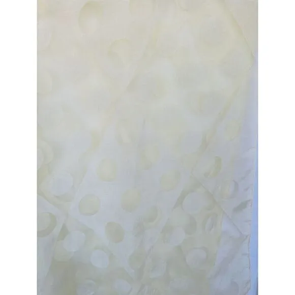 2‎ Vintage Rayon Nylon Blend Yellow 150x70 Orange 100% Nylon 26x25 See Photos - Image 9