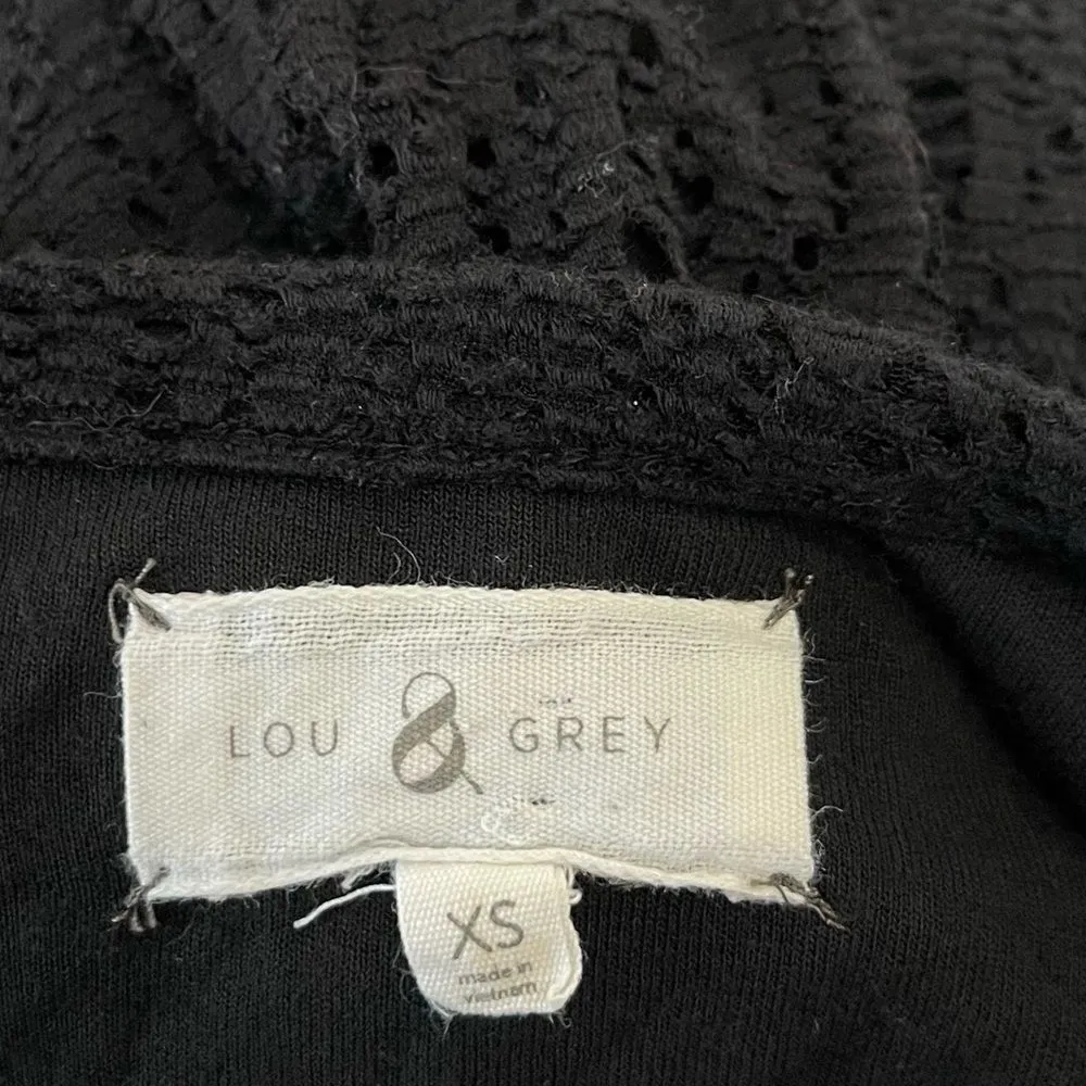 ANTHROPOLOGIE Lou &‎ Grey Lace Crochet Dress Womens Size XS Beach Swim Cover Up - Image 7