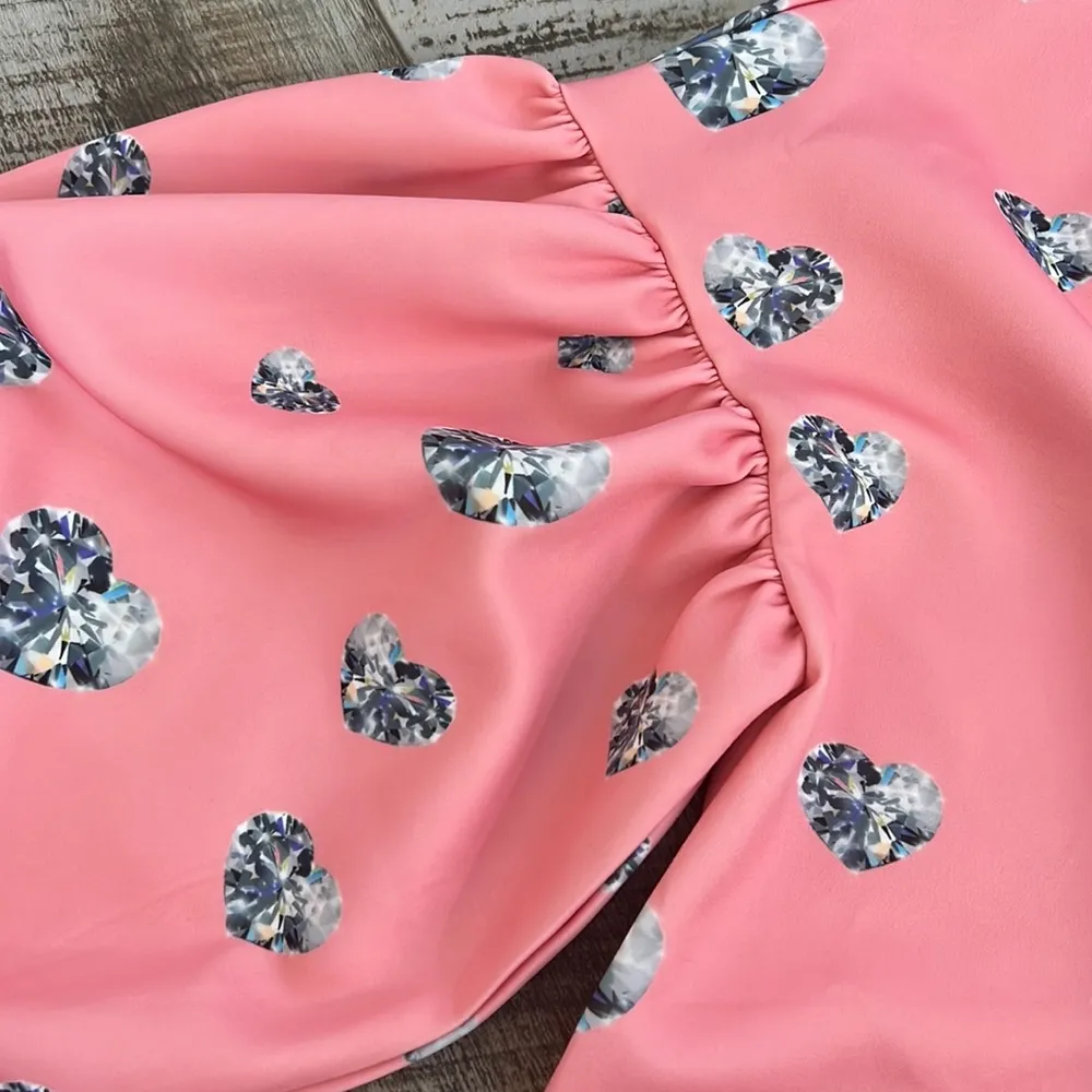 SheIn Fun Pink Diamond Sweatsuit - Image 4