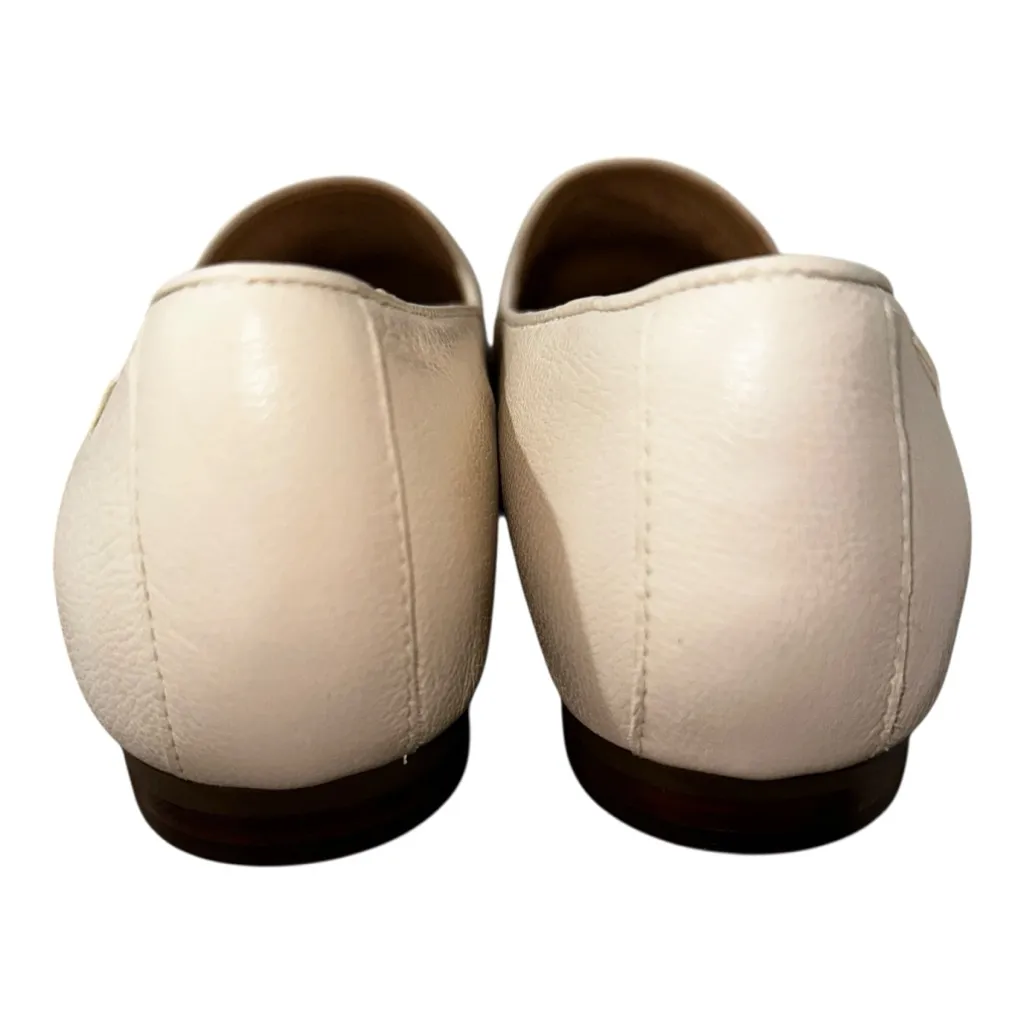 VIONIC Willa II Cream Leather Flats Size 10/EU 41 Orthotic - Image 4