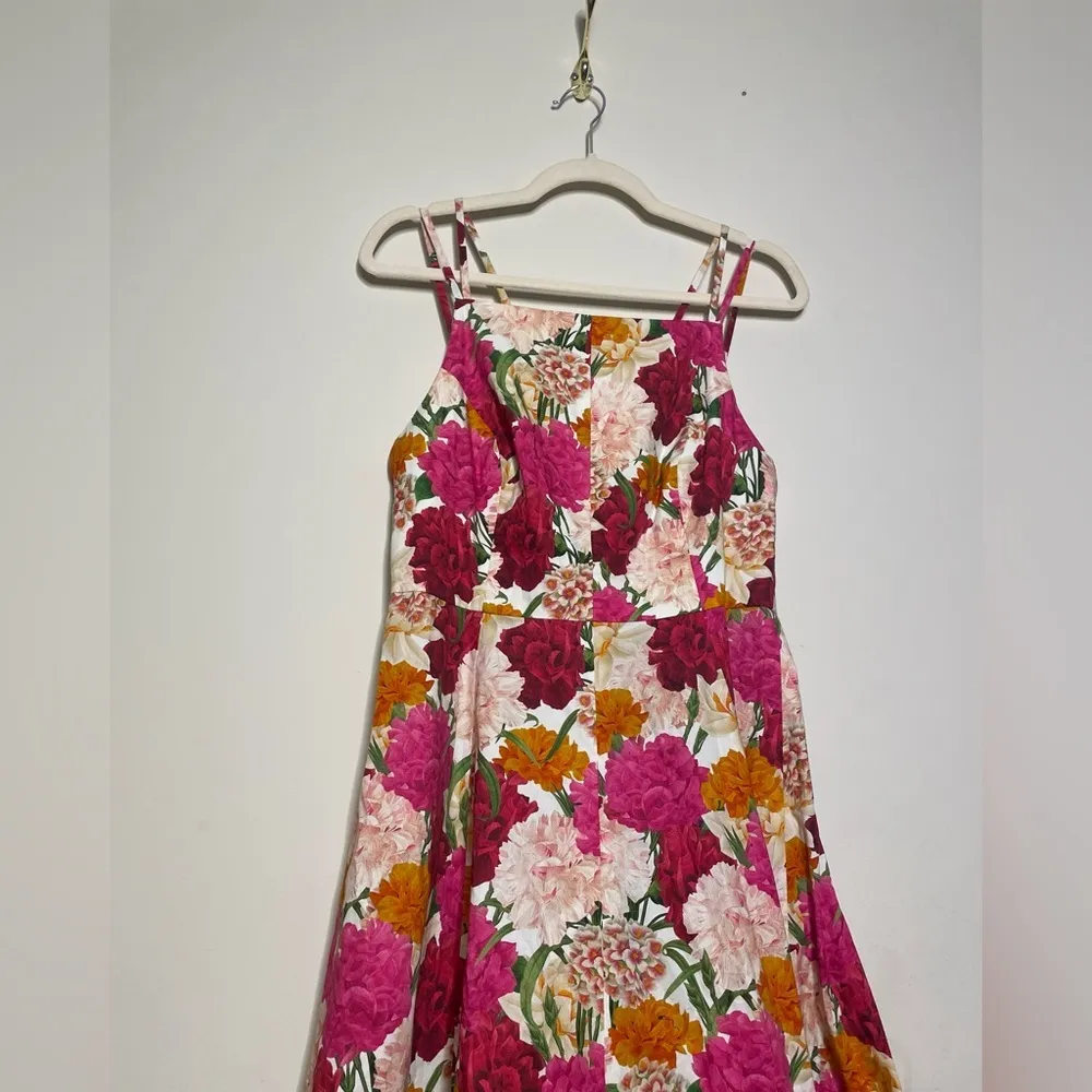 Sachin + Babi Jacinta Dress Molti Fiore Pink Size 6 - Image 5