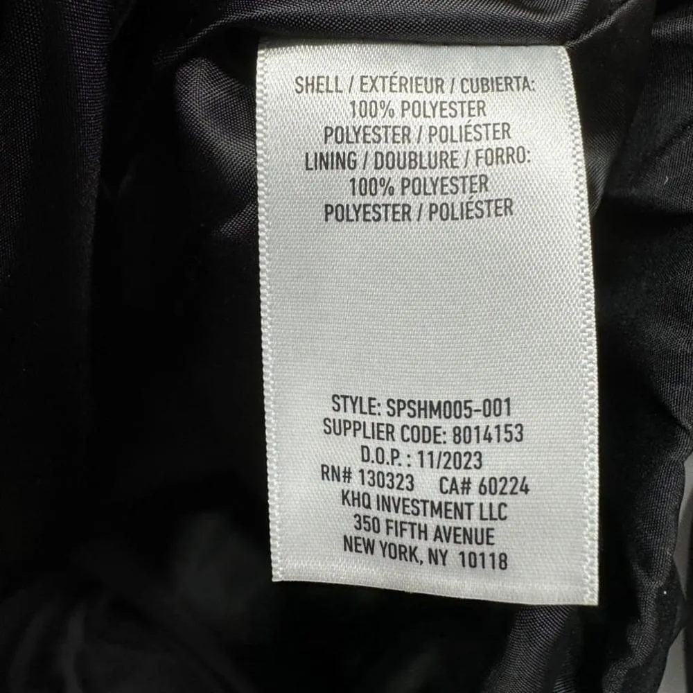 Spyder Black Piping Windbreaker Lightweight Hooded Jacket Women’s Size Large NEW - Image 11