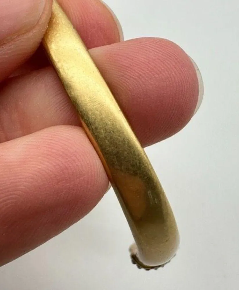 Stella & Dot Ansley Cuff Bracelet Pave Crystal Rhinestones Gold Open Cocktail - Image 7