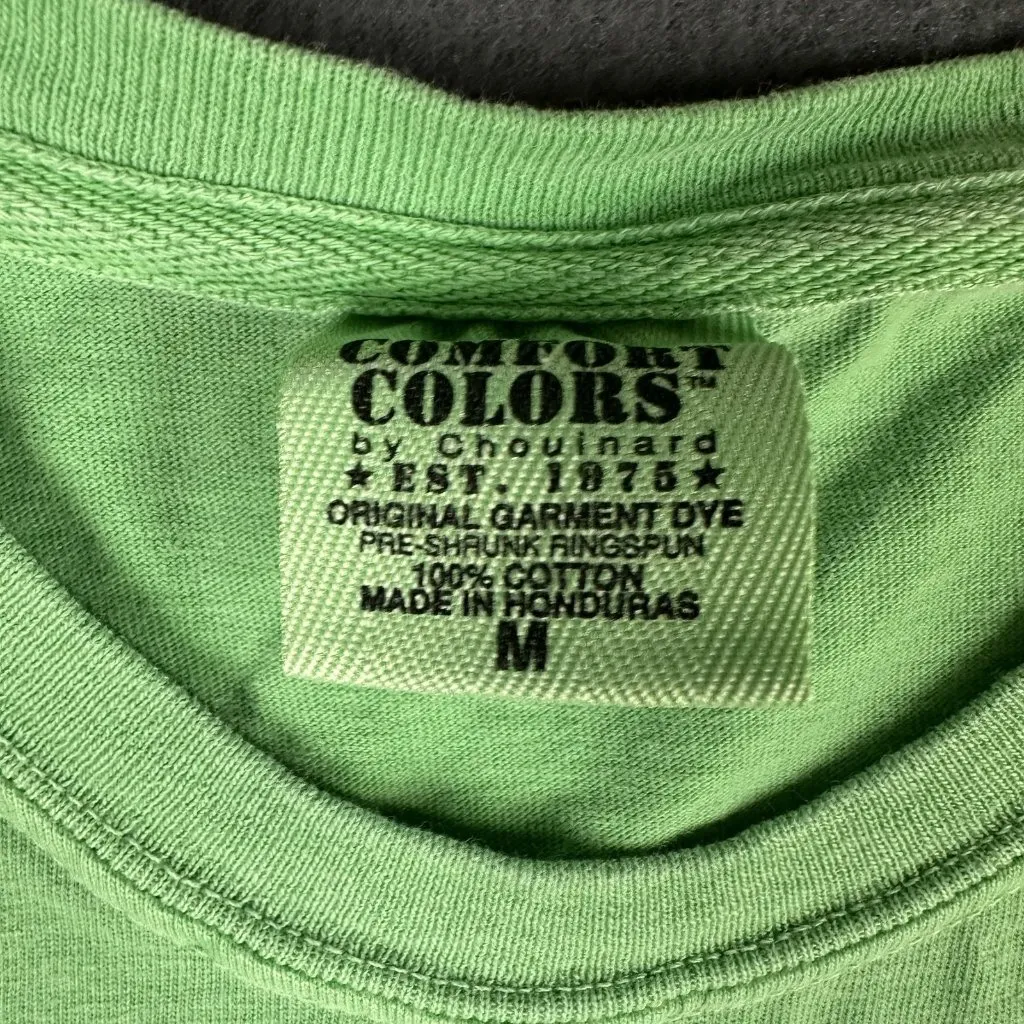 Lucy‎ Buffetts Lulus Shirt Unisex Medium Green Gulf Shores Restaurant Tee Cotton - Image 8