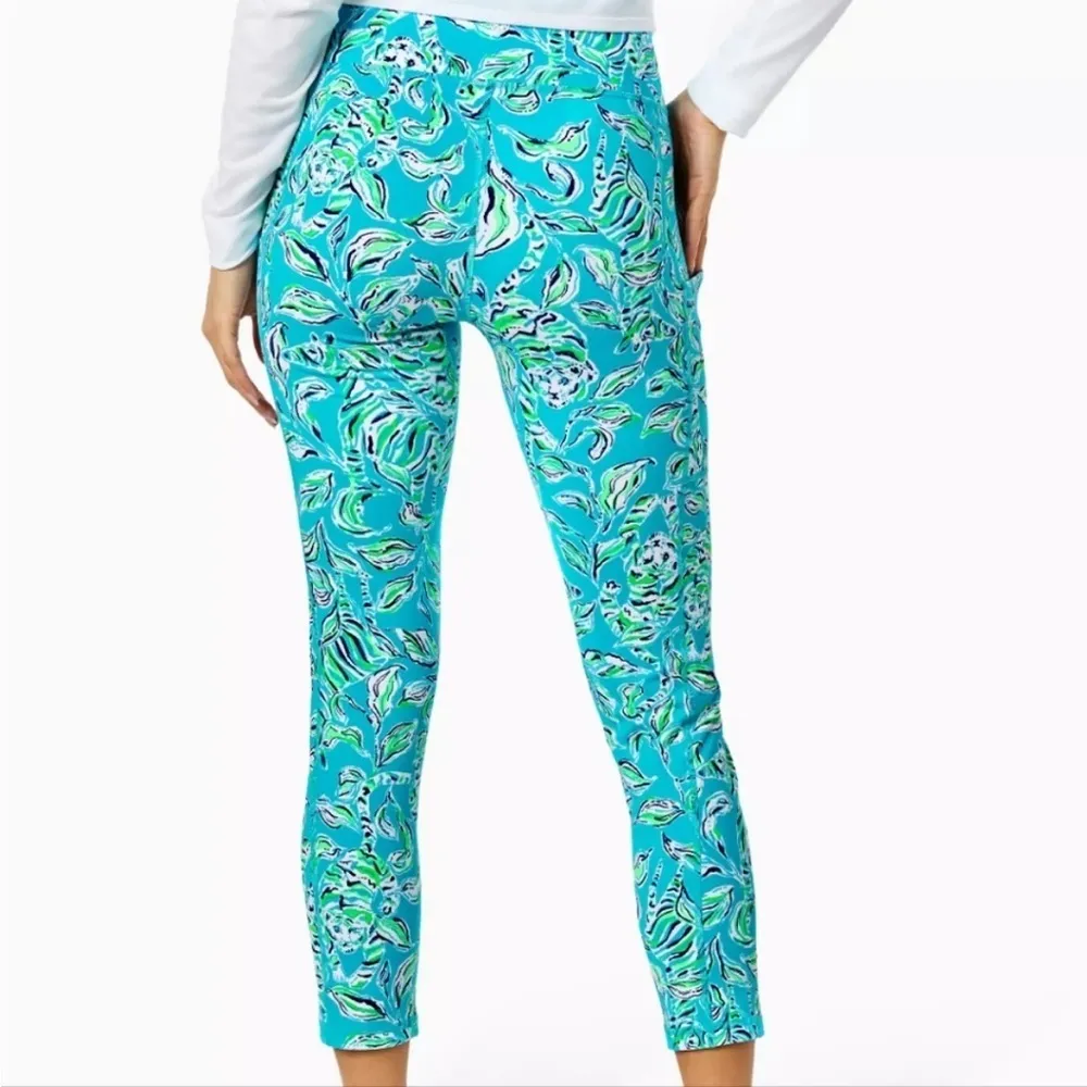 luxletic 24” high rise midi leggings turquoise oasis xs - Image 2