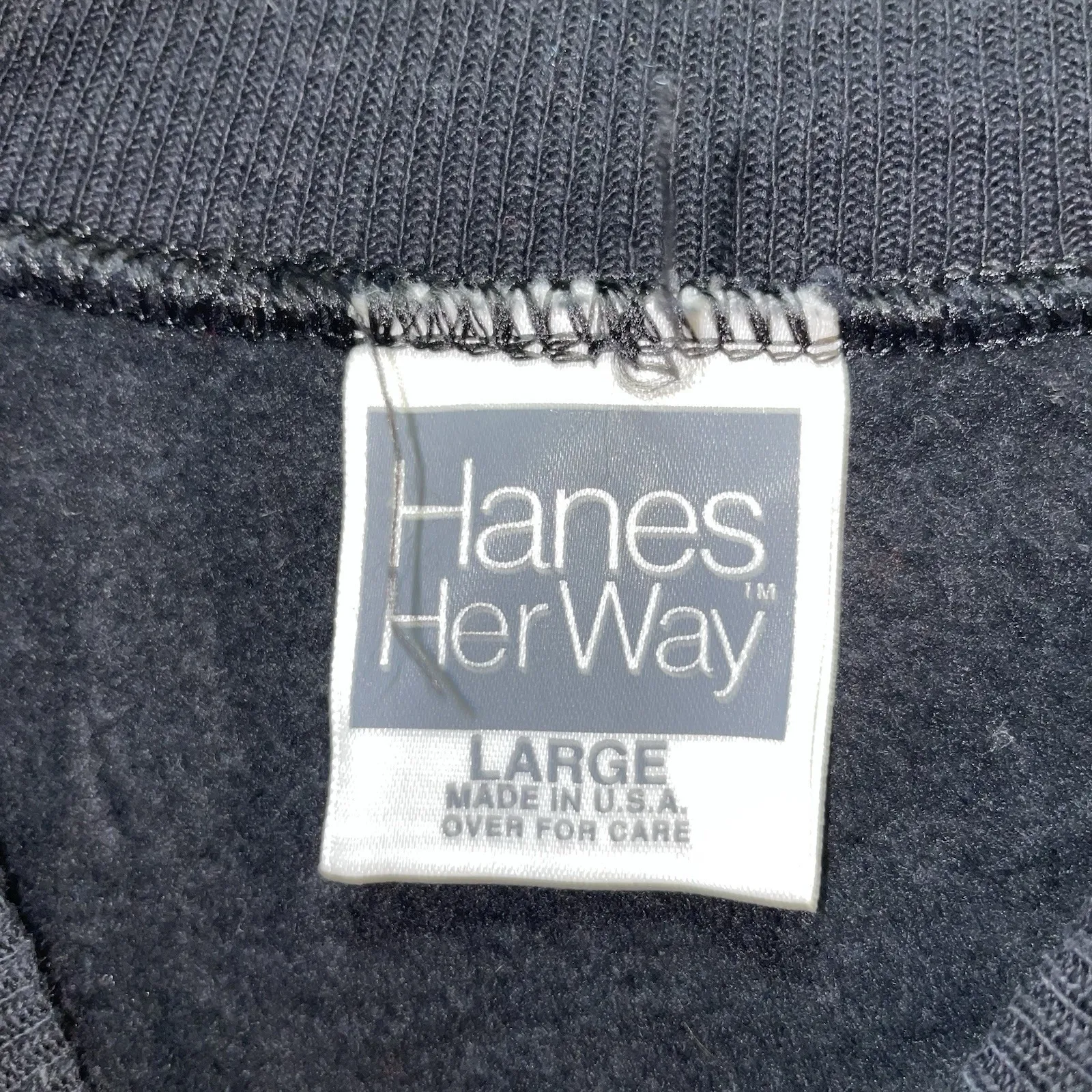 Vintage‎ 80s Halloween Sweatshirt Teddy Bear Pumpkin Boo Black Sz L Handmade - Image 8