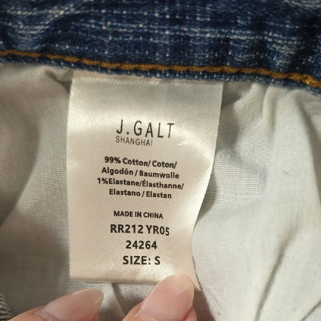 Brandy Melville Jeans John Galt Brielle 90s Low Rise Flare Denim Size Small NWT - Image 3