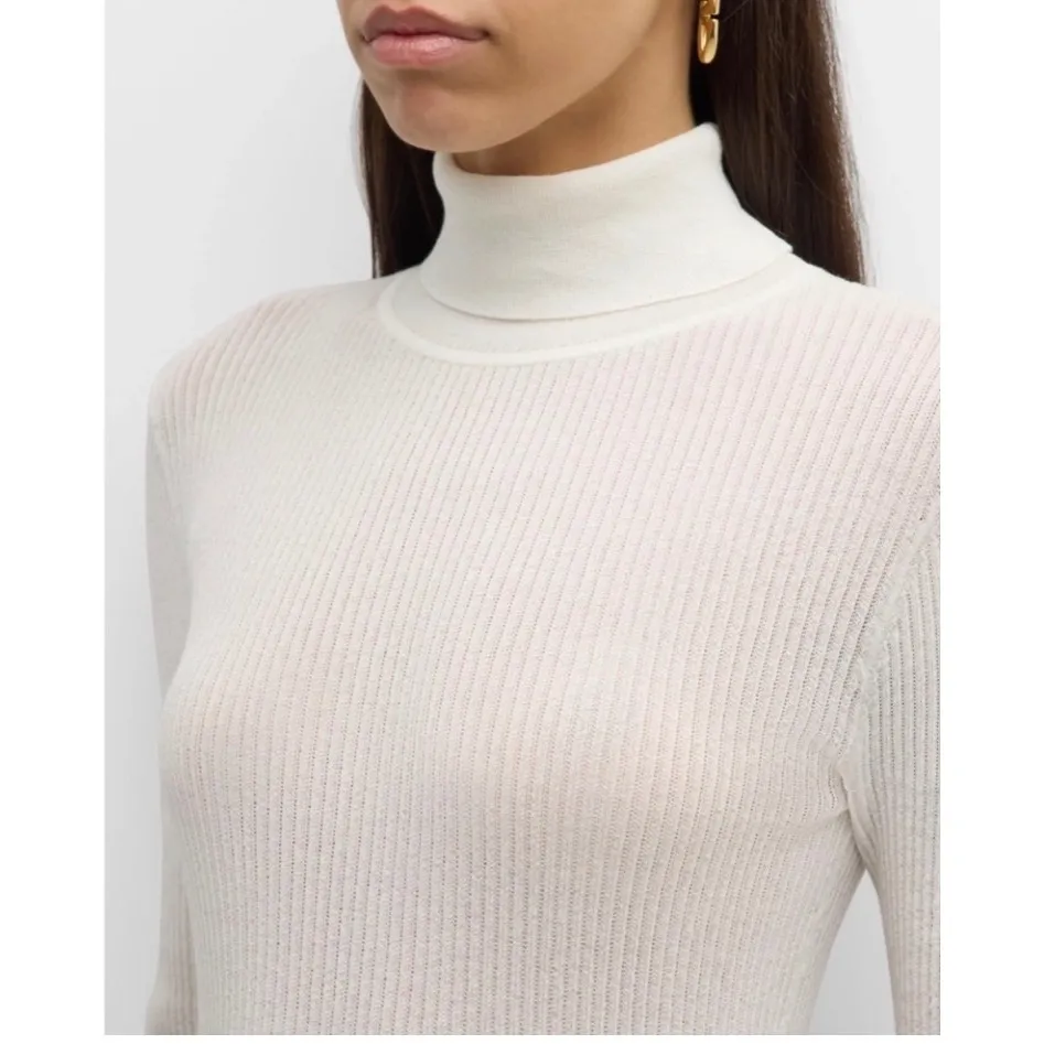 New! A.L.C.
Jo Cotton-Blend Turtleneck‎ Top Sz XL $295 - Image 2