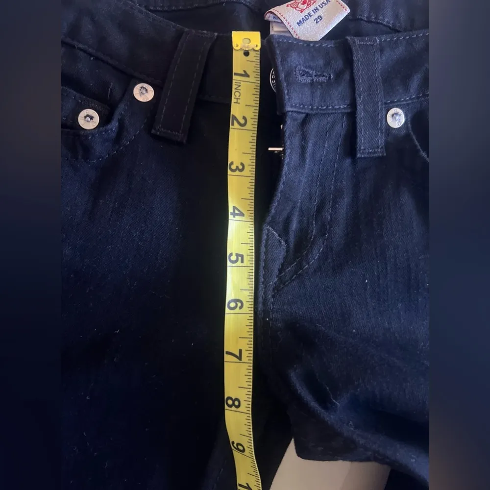 True Religion Dark Denim Swarovski Crystal Jeans - Image 13