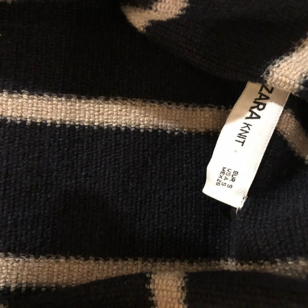 asymmetrical knit cardigan jacket, size small - Image 8