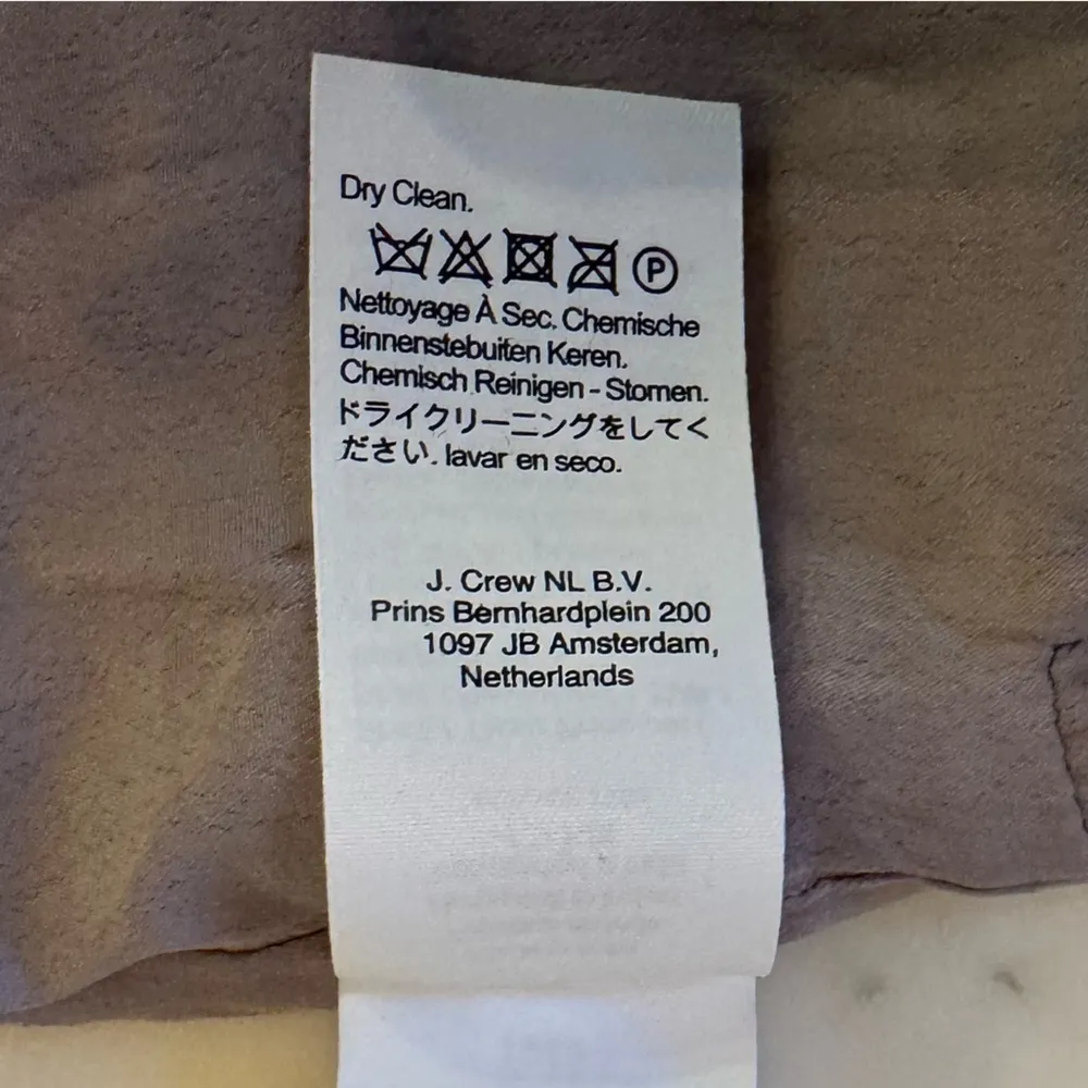 NWT J CREW SEQUIN FLOOR LENGTH SLIP DRESS SILVER SZ 0 Sold Out makeup inside - Image 10