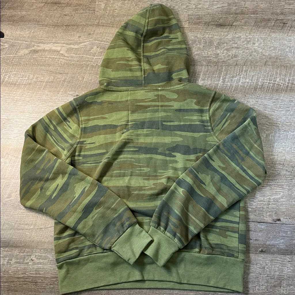 Aviator Nation Ninja Camouflage Pull Over Hoodie Size Small - Image 3