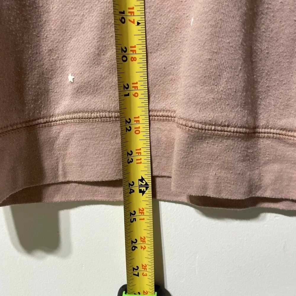 Junk Food Stay-Cation Pink Star Print Crew Neck Sweatshirt Size Small Loungewear - Image 8