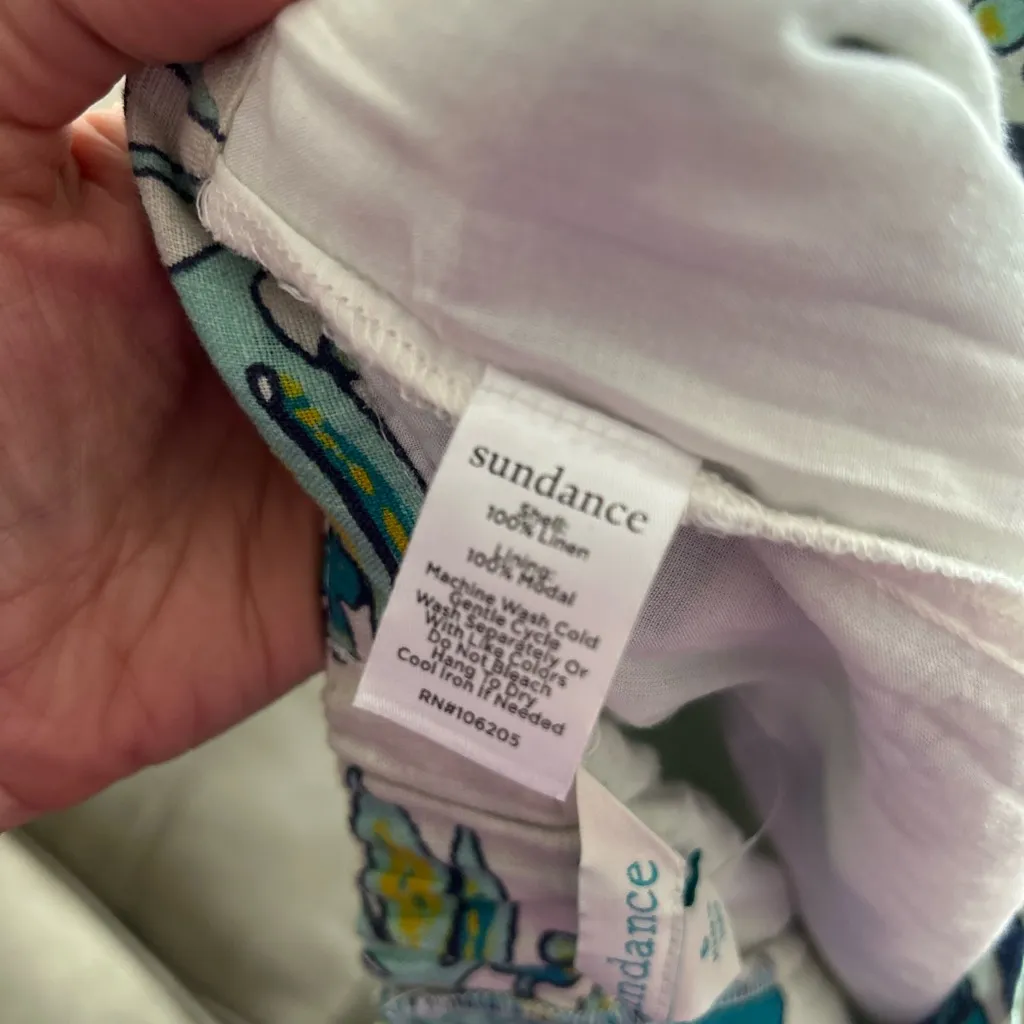 Sundance linen skirt Size 6 - Image 6