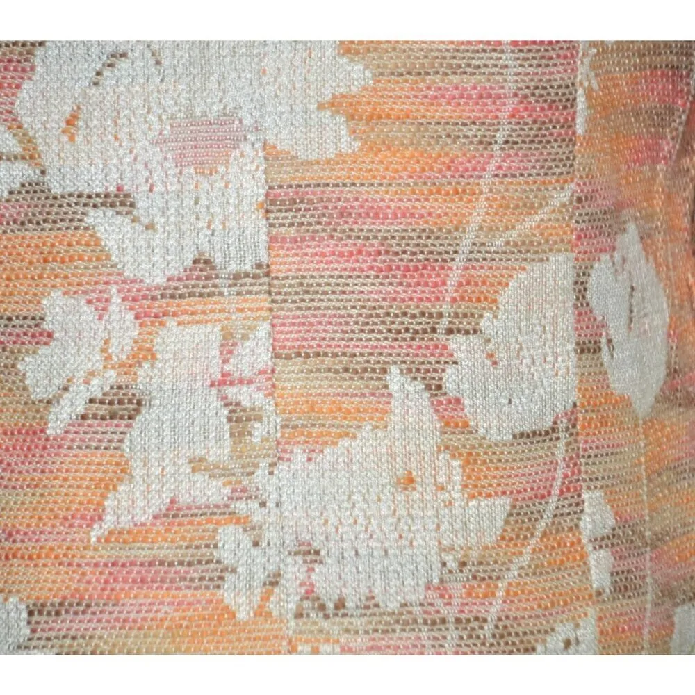 Alfred Dunner Ladies 10 Tweed Button Front Blazer Jacket Floral Office Event - Image 9