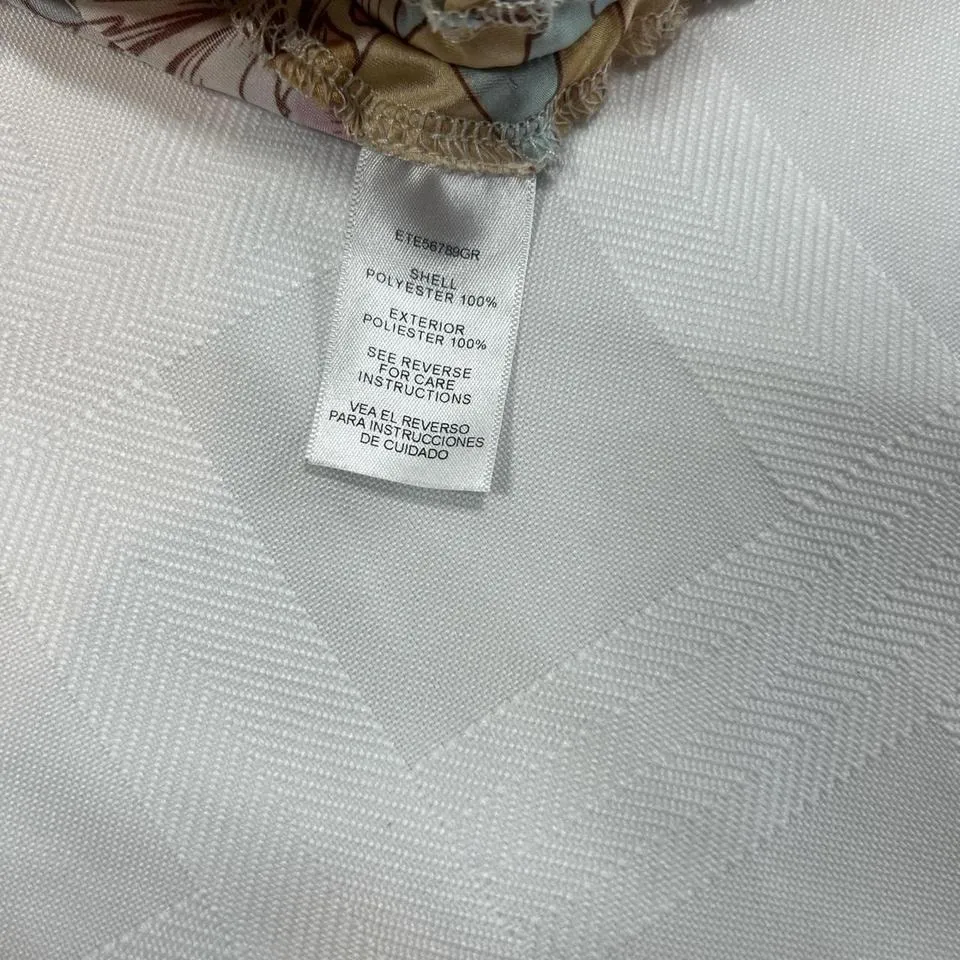 Fabrik Cami Woman's size Small Multicolor flowers adjustable on side casual cami Pink - Image 5