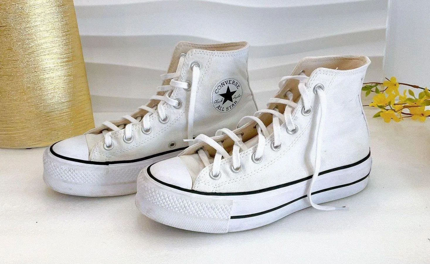 Converse White Platform - Image 9