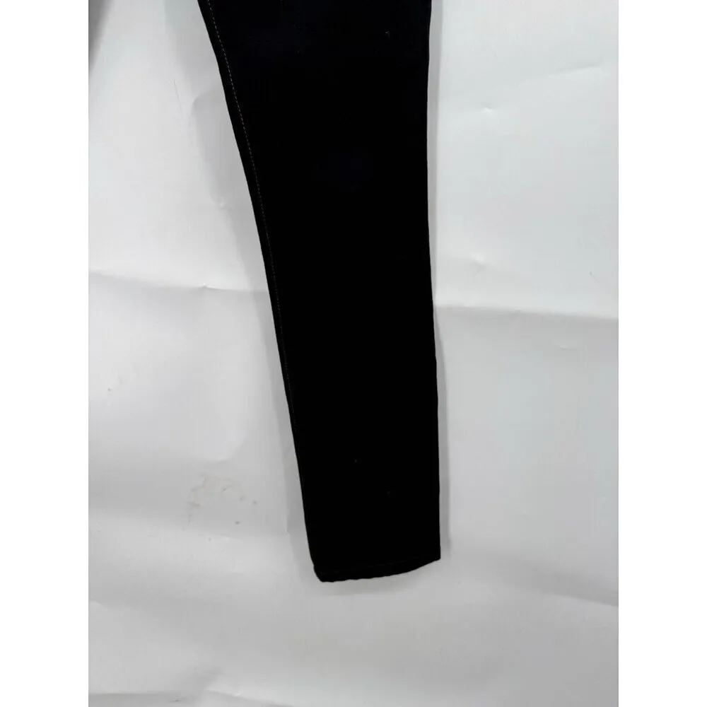 J Brand Jean Women 27 Black Pencil Leg‎ Low Rise Denim Classic Skinny Leg - Image 9