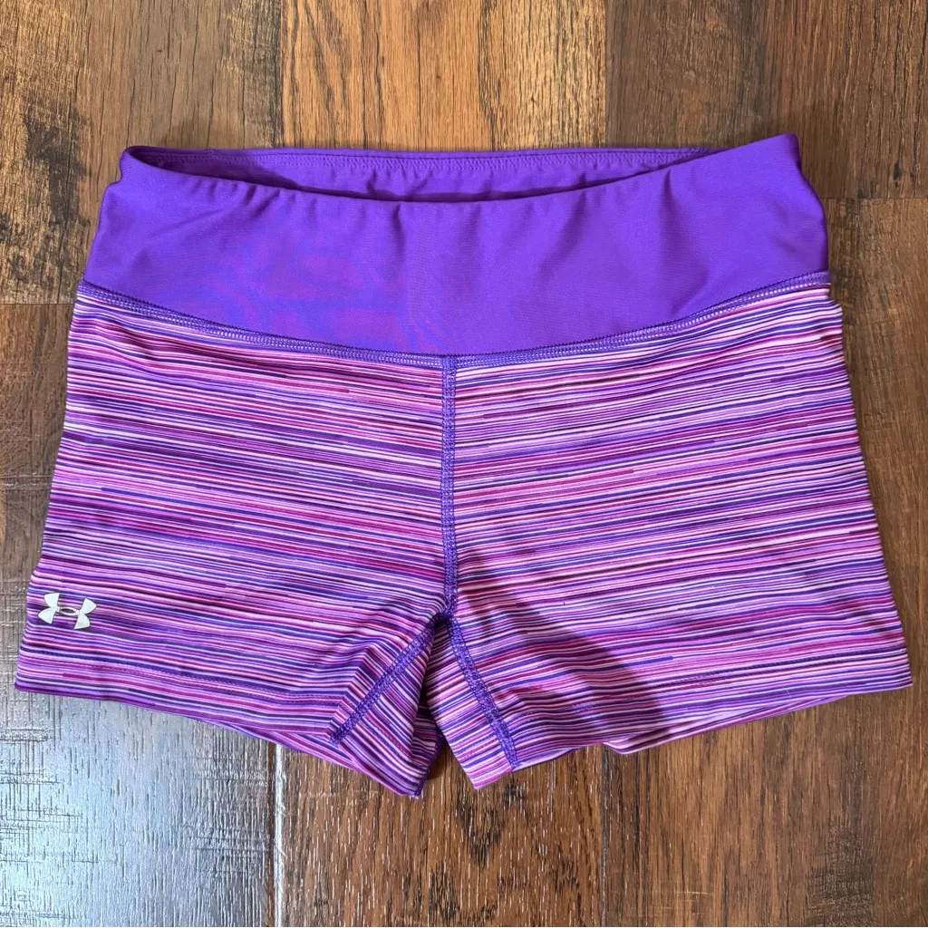 UNDER ARMOR fitted athletic shorts, size small/petite - Image 2