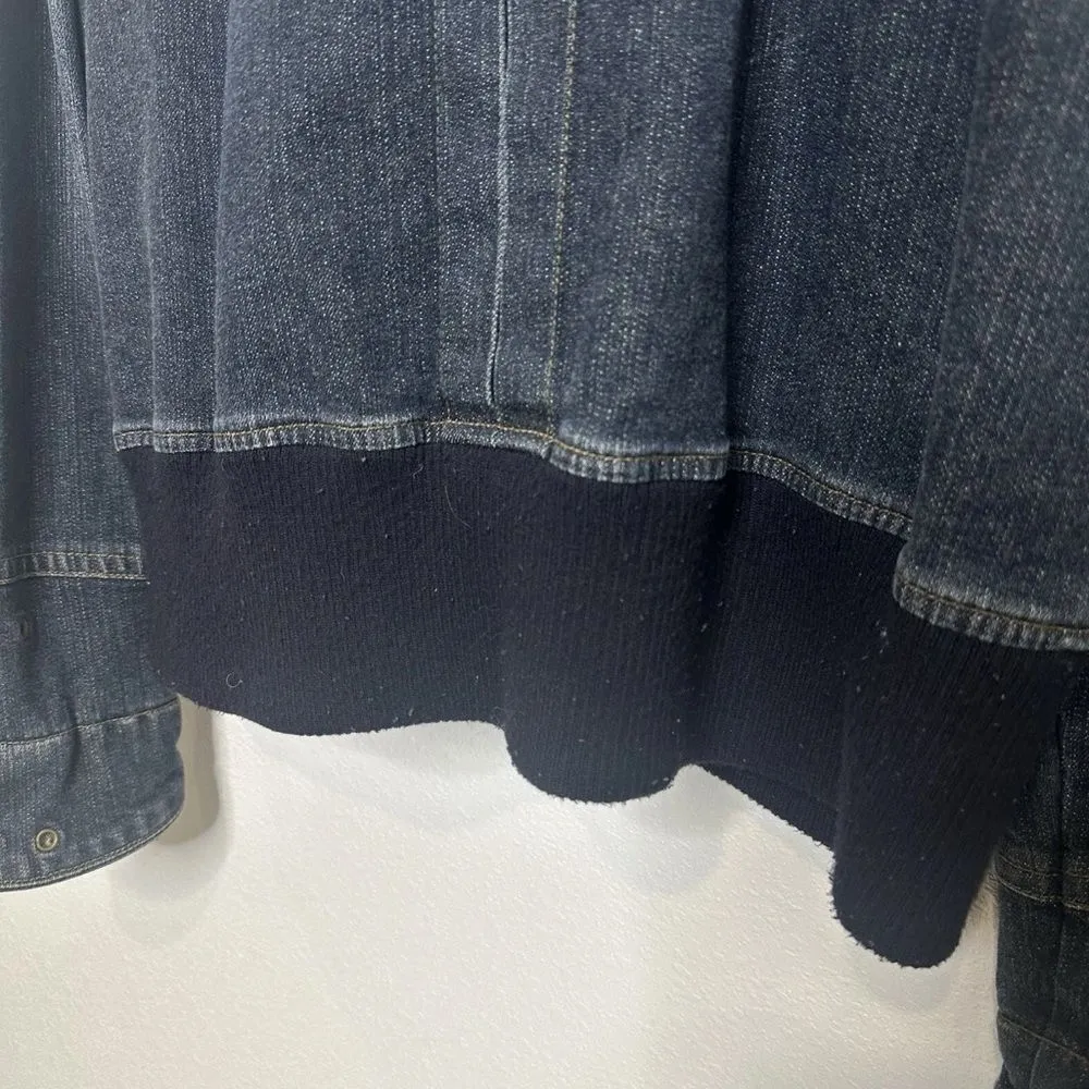 Cripple Creek Ranchwear Denim Jacket Womens Sz XXL Outdoor Western Rodeo Chore - Image 4