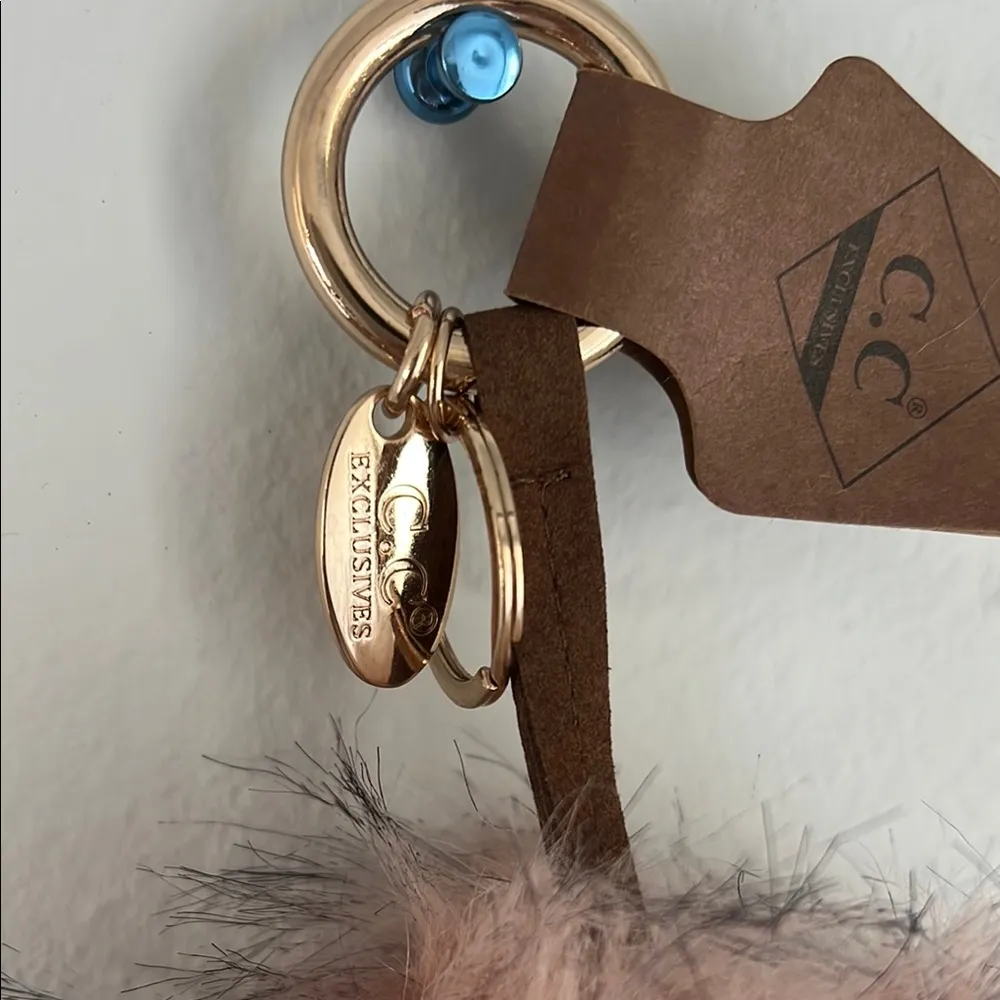 C.C Exclusive | Fluffy Bag Charm/Keychain Accessory - Image 2