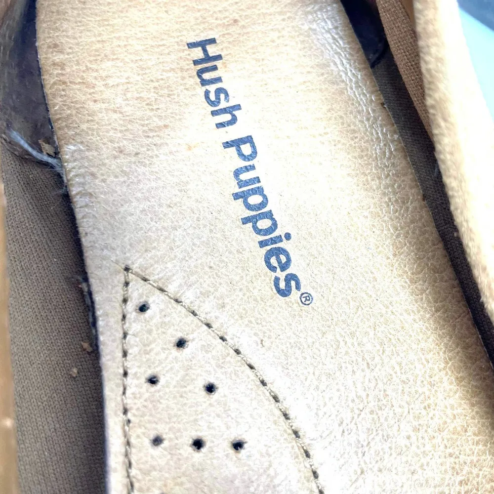 HUSH PUPPIES Women's Brown Suede Loafers Comfortable Casual Shoes - Image 8