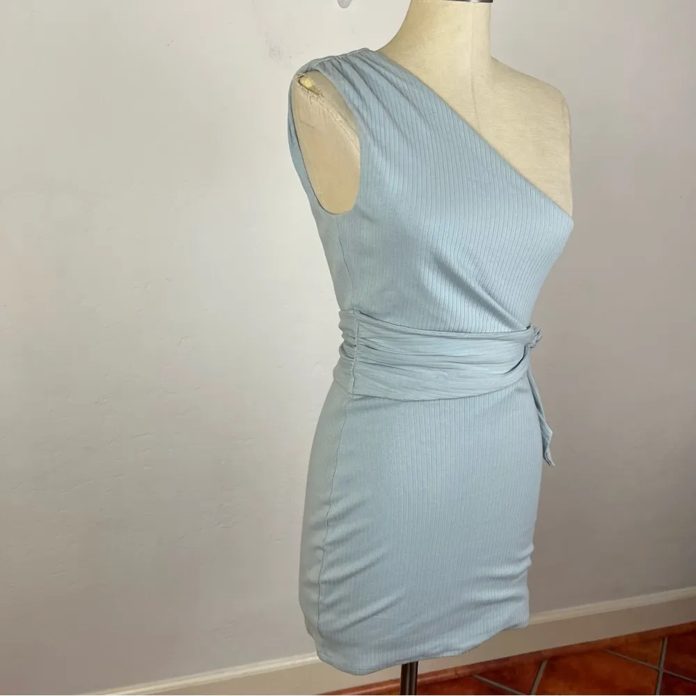 Lovers + Friends Alexander Dress in Cool Blue - Image 3