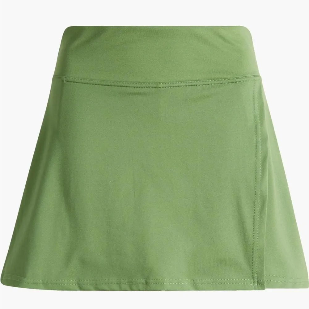 PacSun 1980 PAC Active Faux Wrap Mini Skort Green NWT Small - Image 5