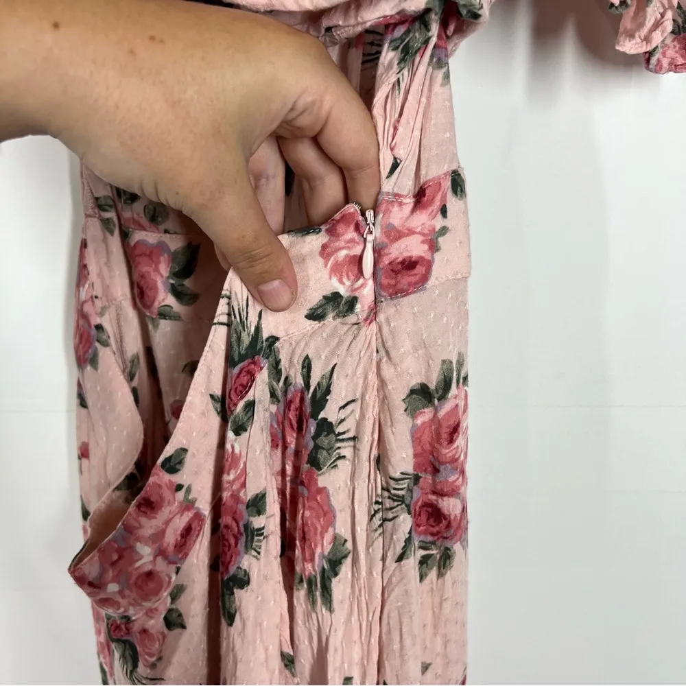 Auguste The Label Roselle Isobel Floral Dress Size US 10 Pink - Image 10