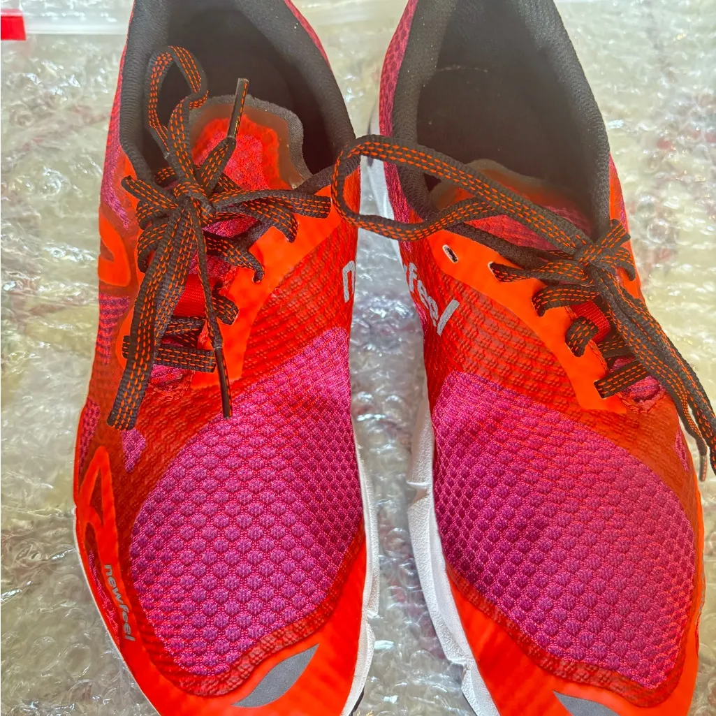Newfeel RW900 race/fitness walking shoes from Decathlon Red Size 9 - Image 4