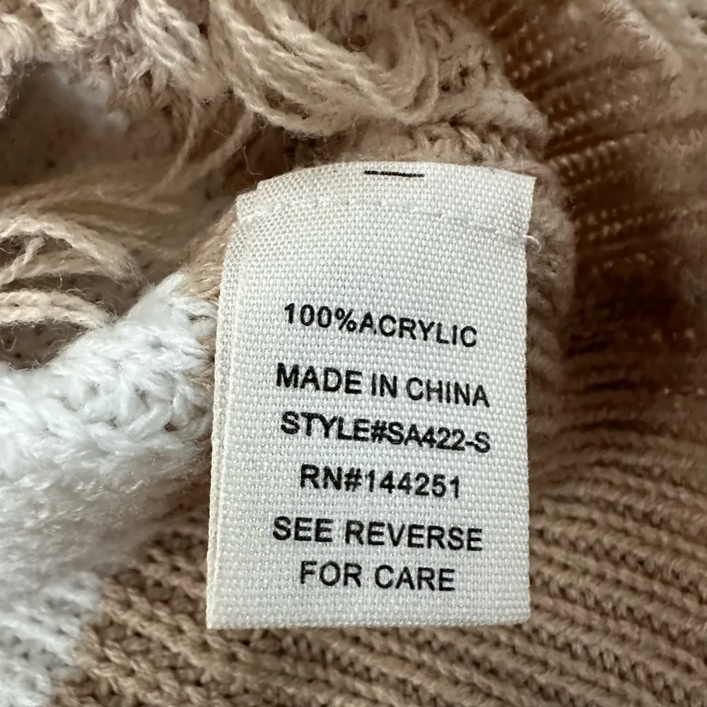 Moon & Madison juniors XS striped sweater White Size undefined - Image 9