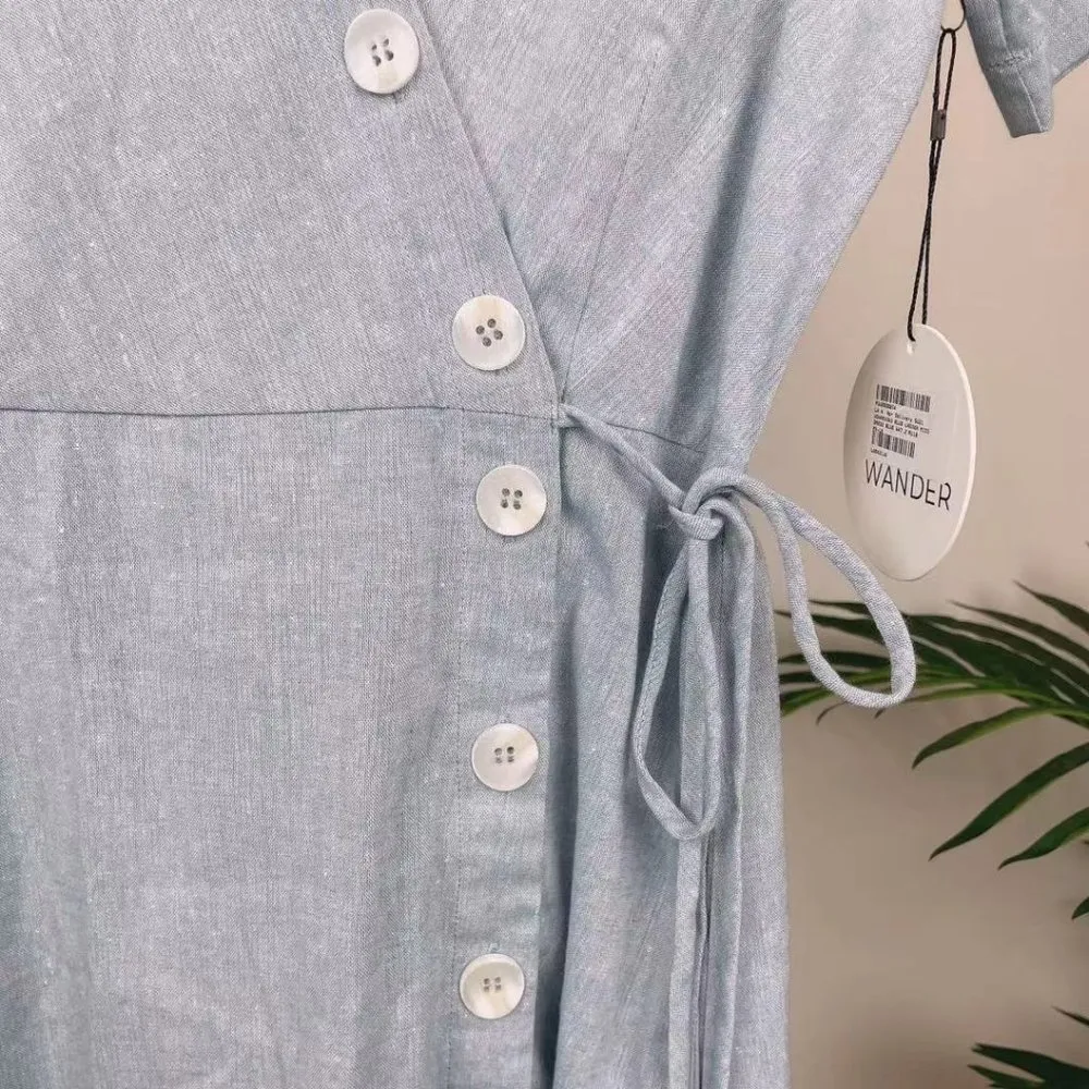 Lost+Wander Blue Lagoon Midi Dress - Image 2