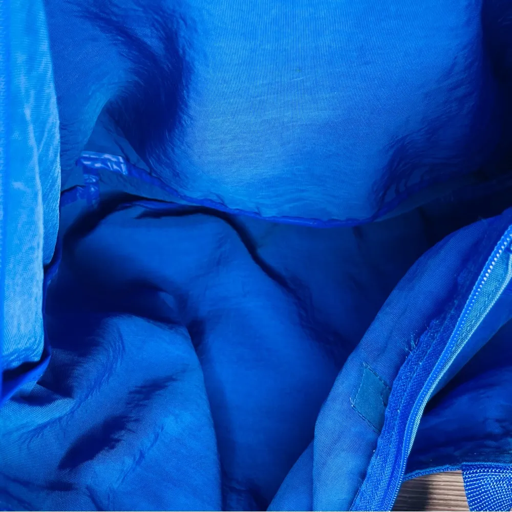 Vintage 2000s Disney Embroidered Cartoon Bag Blue Rare Donald , Mickey , Pooh - Image 8