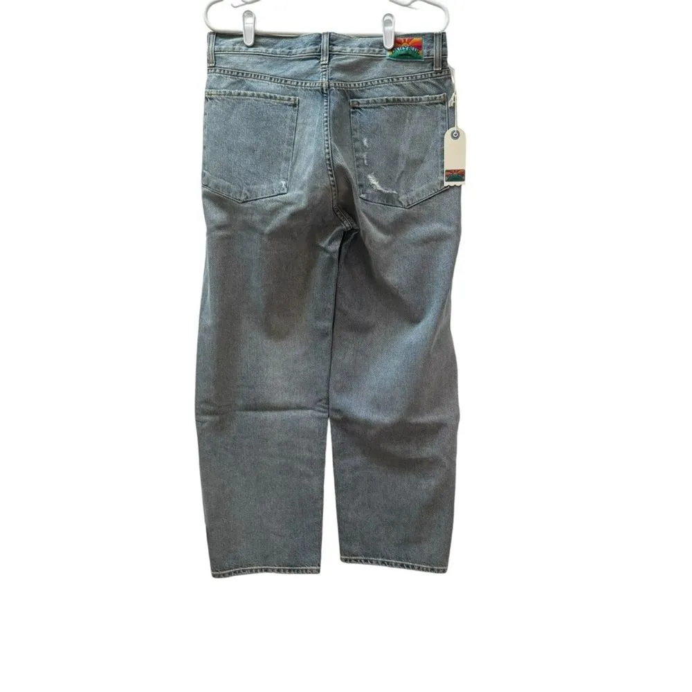 Daily Blue Mantra Ripped Jeans Women's Size 30 Distressed‎ Denim - Image 2