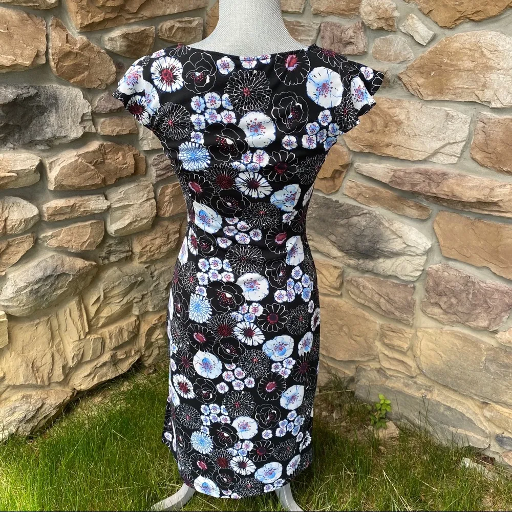 BCBG Maxazria Floral Dress - Image 5