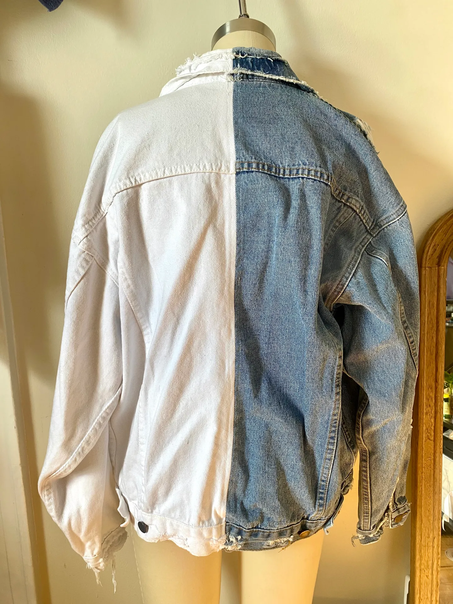 Carmar Denim Split Denim Jacket - Image 4