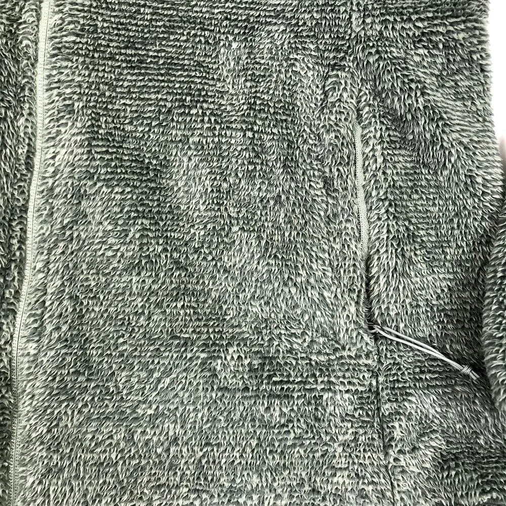 THE NORTH FACE Osito Fleece Jacket Women M Forest Green Outdoor Athletic Travel - Image 7