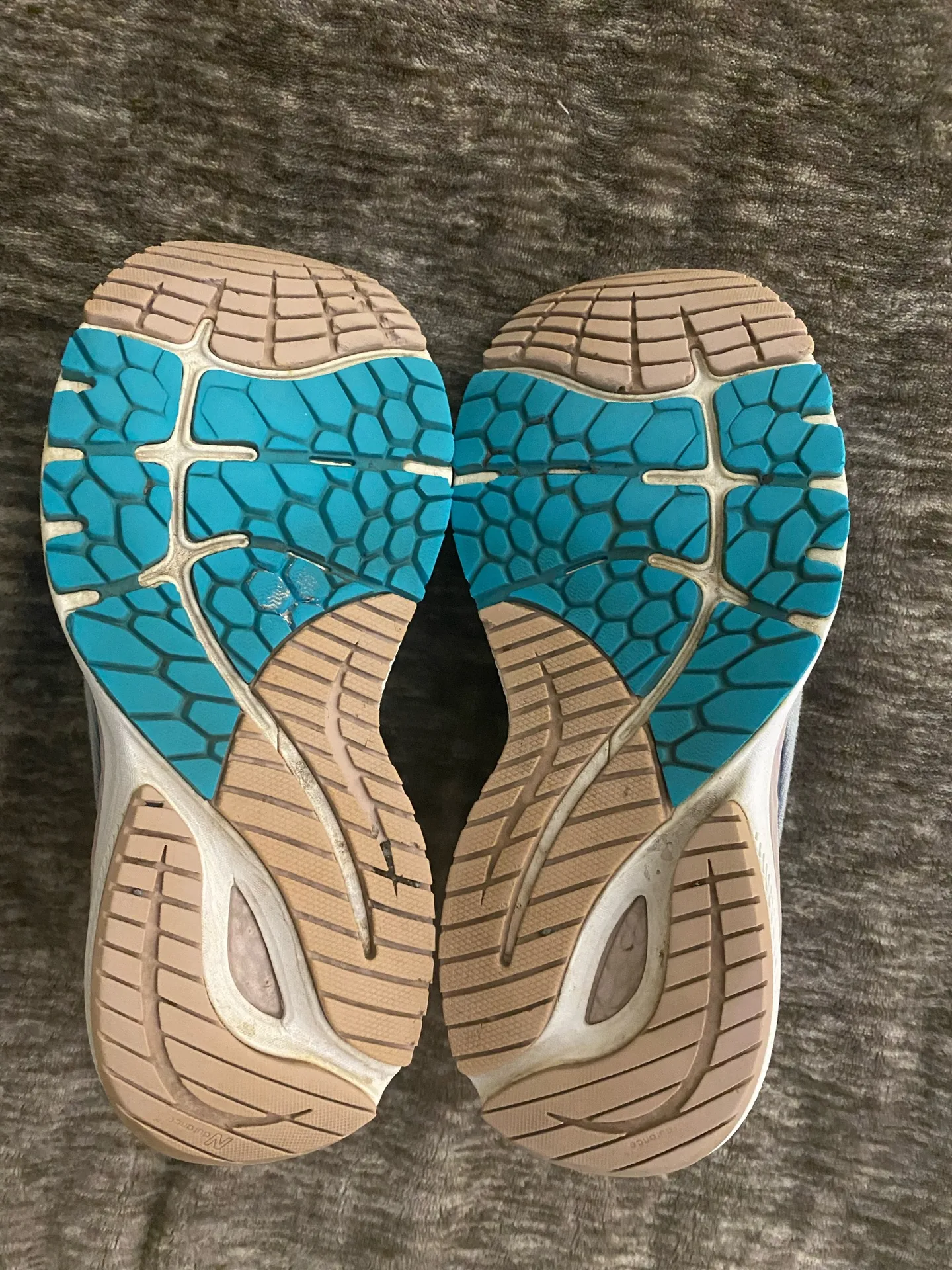 New Balance Womens 860 Gray Running Shoes Lace Up Low Top  Size 8 - Image 5